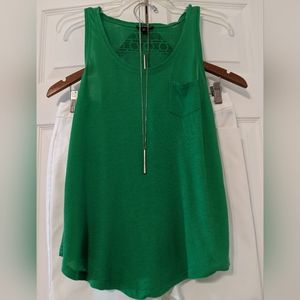 Women's Express Green Tank size xs